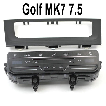 Panneau de climatisation tactile LCD – VW Golf 7 / 7.5 GTI / R (Version Premium)
