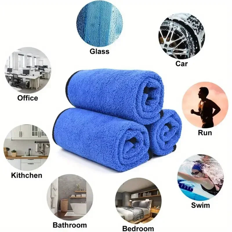 Serviette Microfibre Multifonction pour Lavage Auto