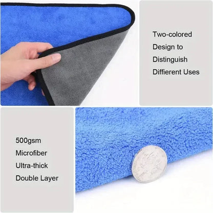 Serviette Microfibre Multifonction pour Lavage Auto